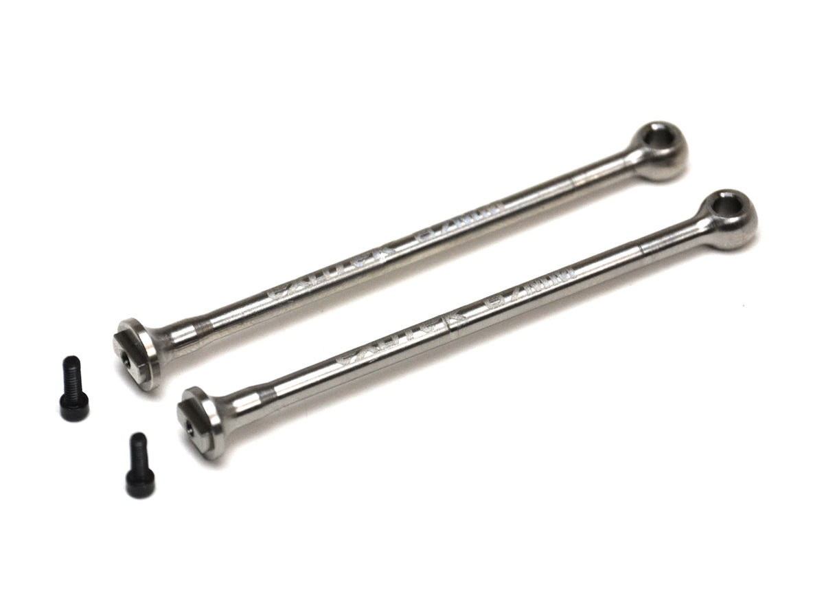 Exotek EXO1782 B64 / B6 HD 67mm Puck Bones, Titanium, 1 pair for Bi-Metal Bone Systems