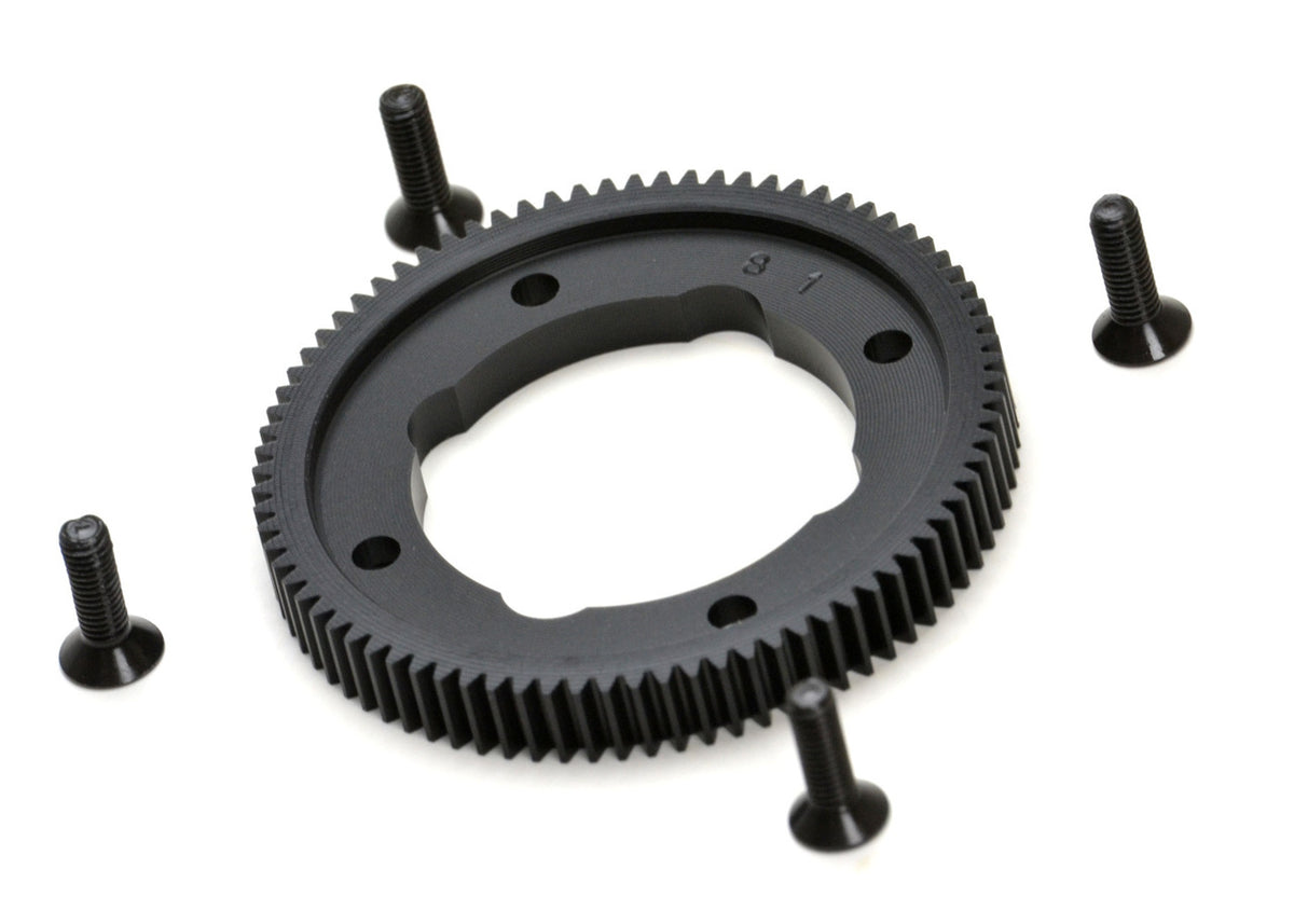 Exotek EXO1783 B64 Heavy Duty 81T Spur Gear, Machined Pom