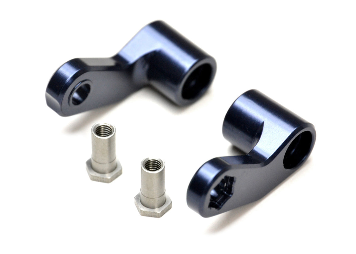 Exotek EXO1822 Steering Cranks, 7075 w/ Steel Posts, for Techno EB410, (2pcs)
