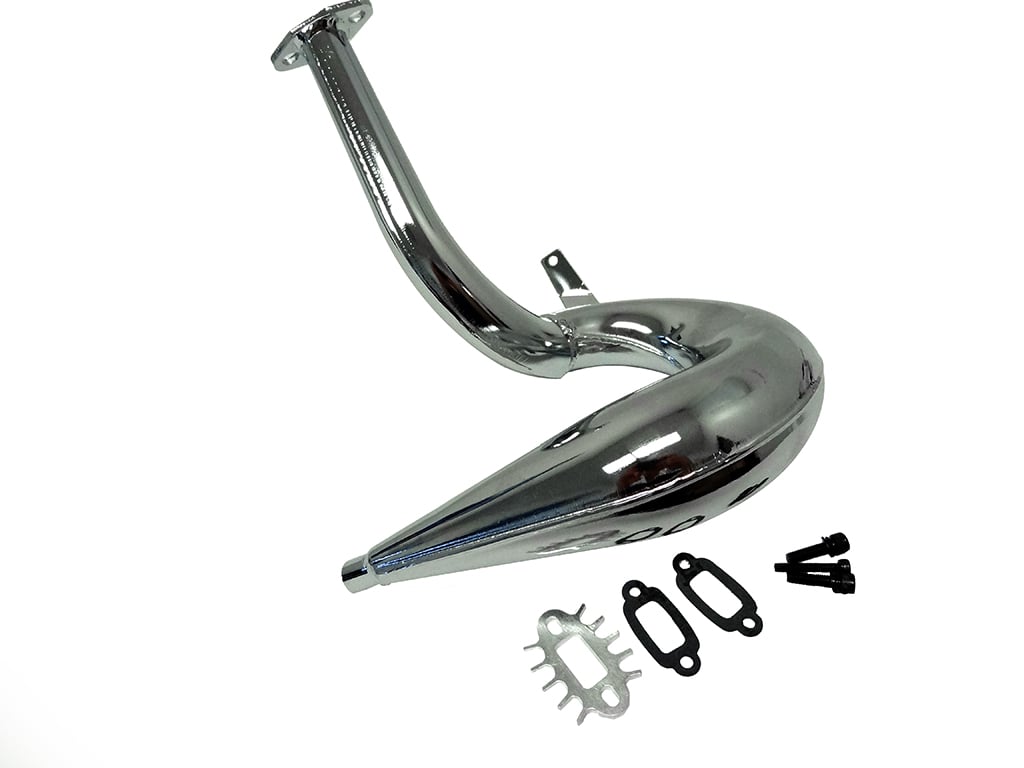 Rovan 95066 CHROME STEEL HIGH PERFORMANCE EXHAUST PIPE