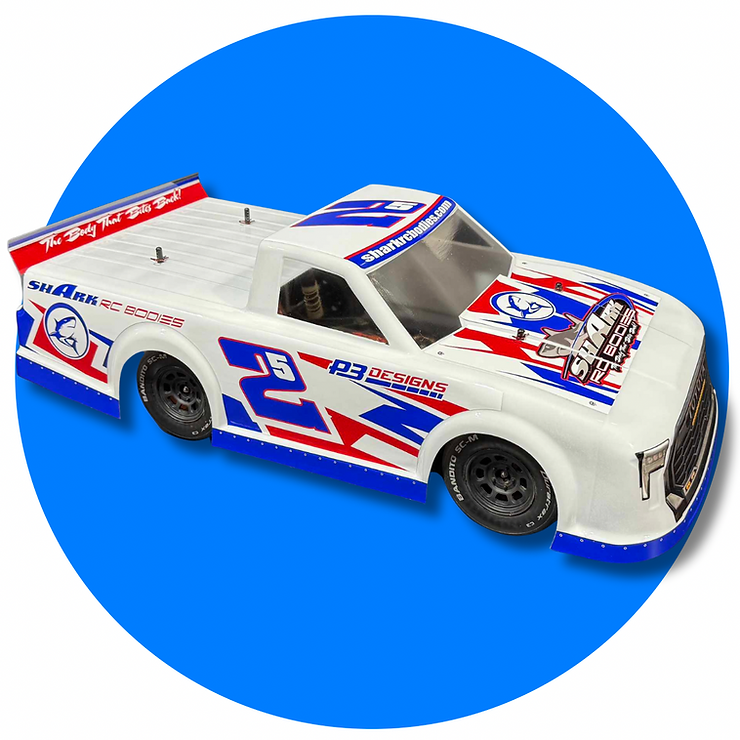Shark RC The Edge SC/Slash Truck Body, clear