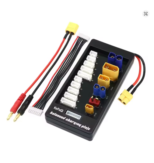 WORC RC WRC-0613 All in One Charge Adaptor Parallel Balancing Board XT30, XT60, XT90, T Deans,EC5 and EC3 Connectors