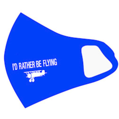 FLYINGMASK I'D RATHER BE FLYING MASK - BLUE
