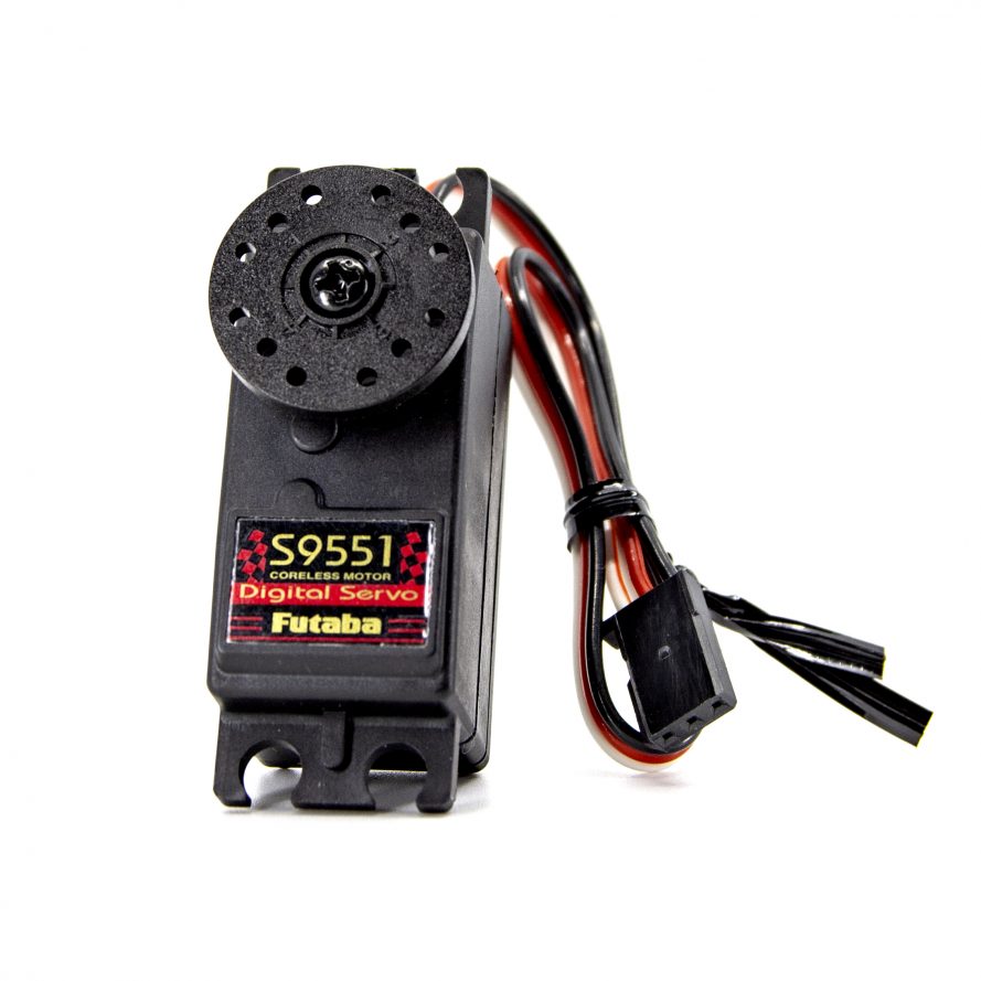 S9551 DIGITAL CORELESS MOTOR LOW PROFILE METAL GEAR SERVO .11SEC/122.2OZ @ 6V