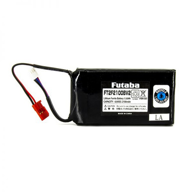 FUTFT2F2100B FUTABA 2100mAh LiFe Transmitter Battery (2-Cell)