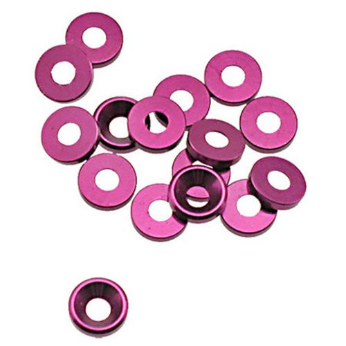 HoBao 224210 Sink Alum Washer Hyper 8 Buggy Nitro On-Road Sprint Truck 3mm (224210)