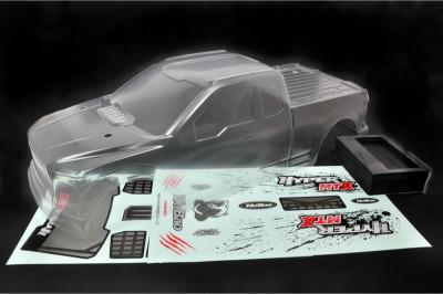 HoBao OP-0125N MTX CLEAR BODY SHELL W/ DECAL & BODY SPONGE PAD (OP-0125N)