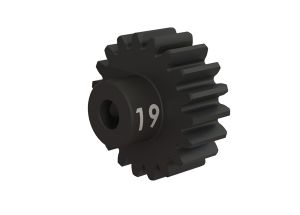 Traxxas 3949X Gear, 19-T pinion (32-p), heavy duty (machined, hardened steel)/ set screw