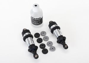 Traxxas 5460 Shocks, GTR (assembled) (2) (without springs)