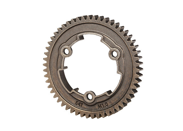 Spur gear, 54-tooth, steel (1.0 metric pitch), TRA-6449X