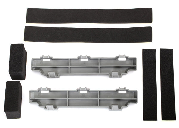 X-Maxx Spacer, battery compartment (2)/ foam blocks (4)/ foam pad (2), TRA-7717X