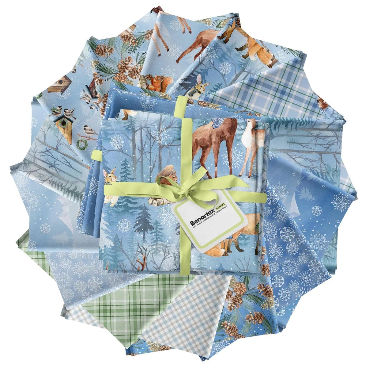 Benartex - Woodland Wonderland Fat Quarter Bundle 14 pcs