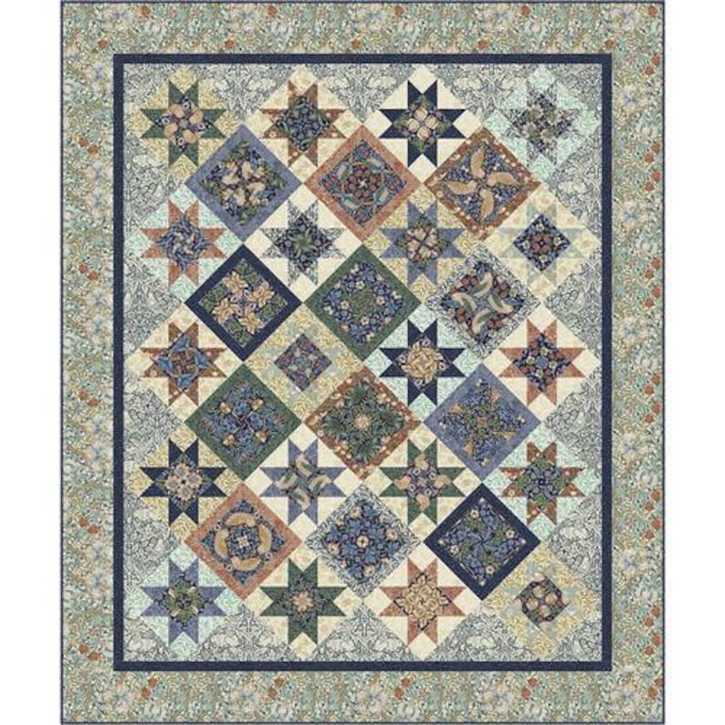 Free Spirit - Kensington Kaleidoscope Quilt Kit