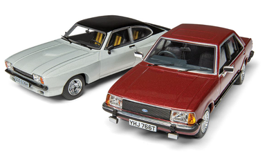 Corgi 1/43 Screen Stars Ford Capri Mk2 X-Pack & Ford Granada Mk2 2.8i Ghia Twin Car Pack