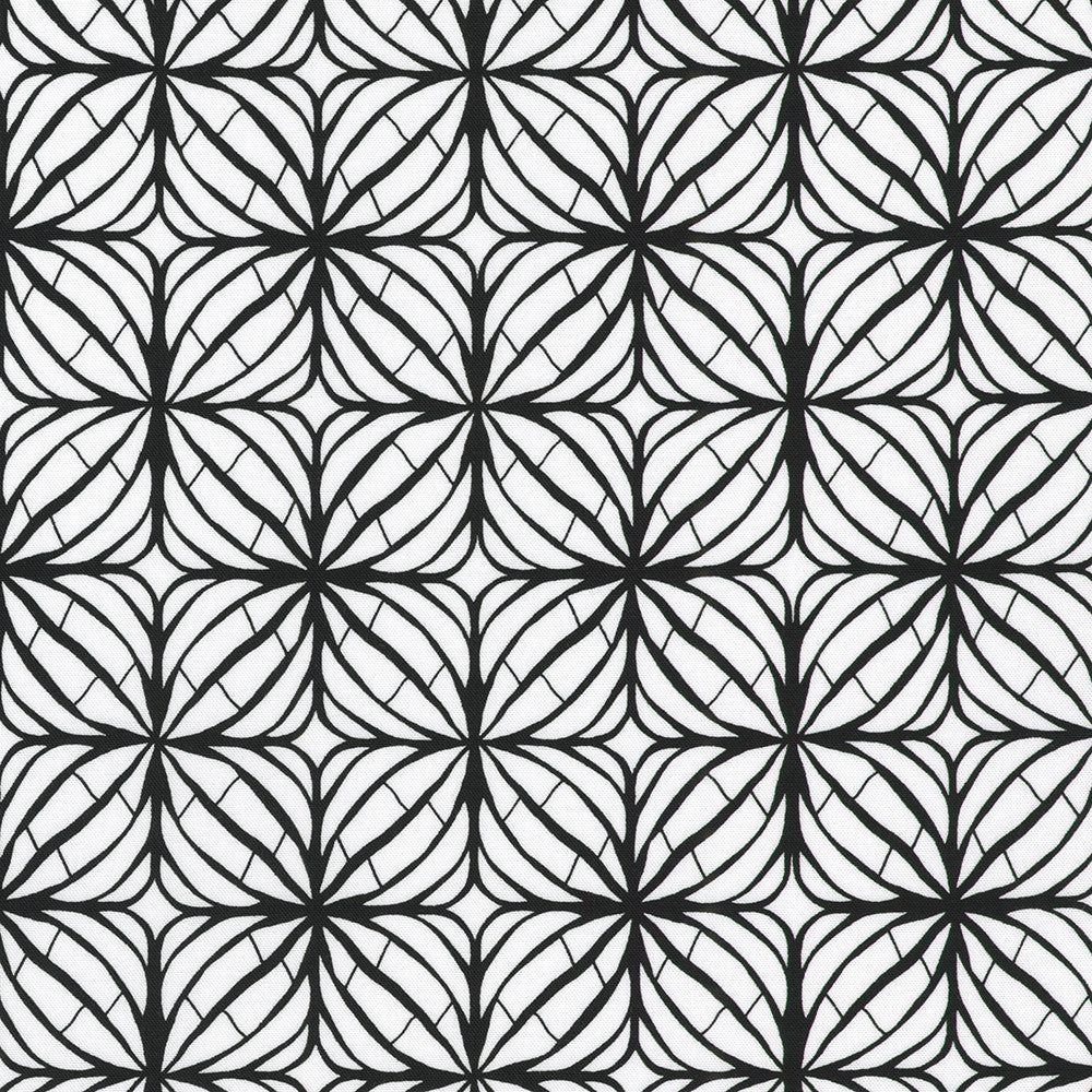 KAUFMAN - Inkwell by Studio RK - Diamond Tiles - White