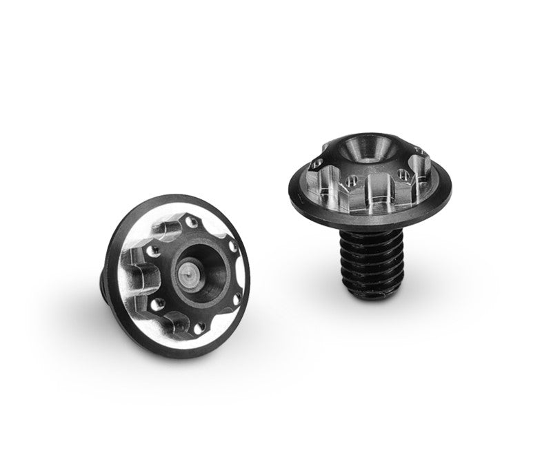 Jconcepts JCO11000 Finnisher Titanium License Plate Screw, 6x10mm (2)