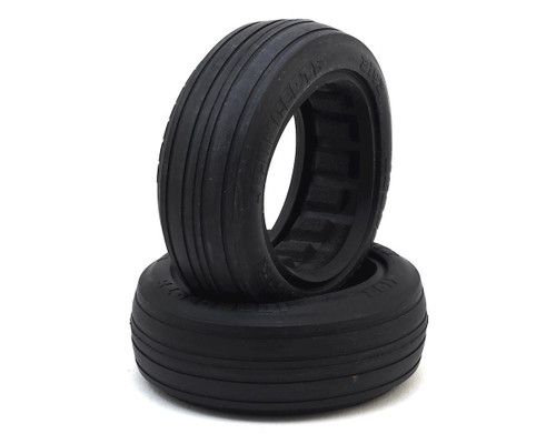 JConcepts 3193-05 Hotties Street Eliminator 2.2" Drag Racing Front Tire (2) (Gold)