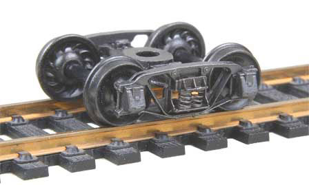 Kadee HO Scale 553 Andrews (1898) Trucks with 33" Ribbed Back Wheels