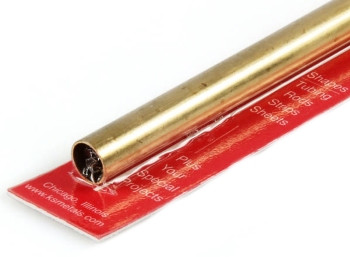 KS8136 K&S Round Brass Tube 13/32"
