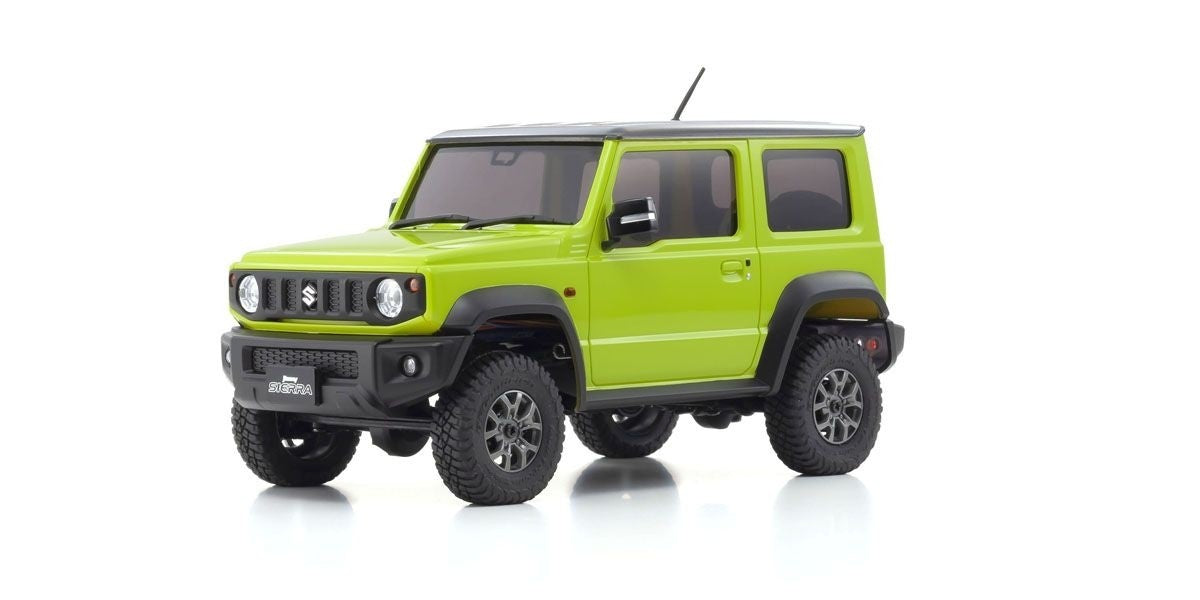 Mini-Z 4X4 Suzuki Jimny Sierra Kinetic Yellow Ready Set