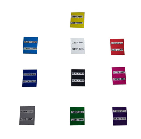 MIP MIP5145 Wrench Wrap Set Size labels Square End