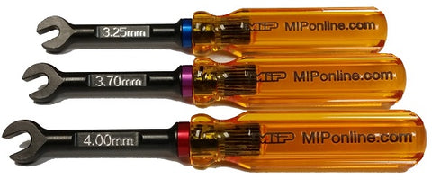 MIP MIP9730 Turnbuckle Wrench Assortment Pack, 3.25, 3.70, & 4.00mm, for 1/10th Scale AE, TLR, Lunsford, etc.