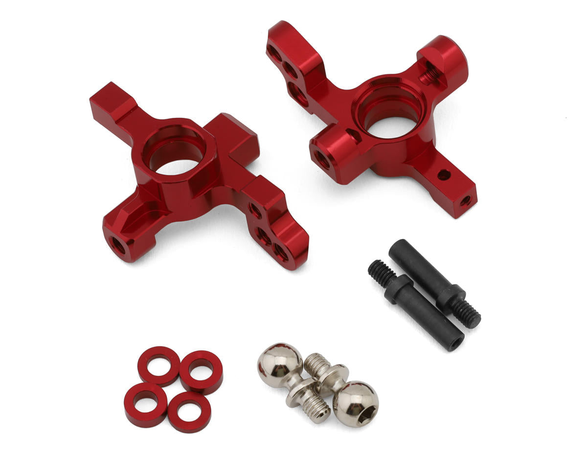 MST Aluminum ATK V3 Front Wheel Hub Uprights (Red) (2)
