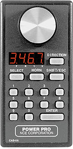 NCE 5240044 Cab06pr Radio Equipped Engineer Cab w / Pontentiometer & LED Display Wireless Throttle