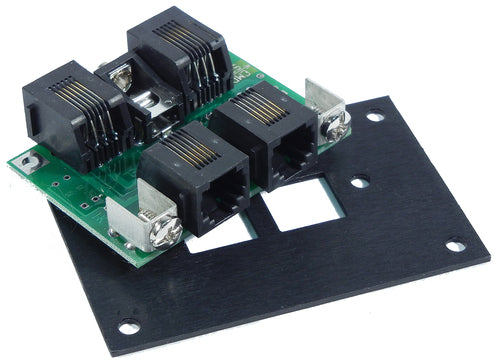 NCE 5240207 UTP Fascia Panel for Cab Bus with RJ12 Connectors