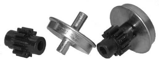 Northwest Short Line 372404 Athearn Geared 3/32" Half-Axle Nickel-Silver Wheels