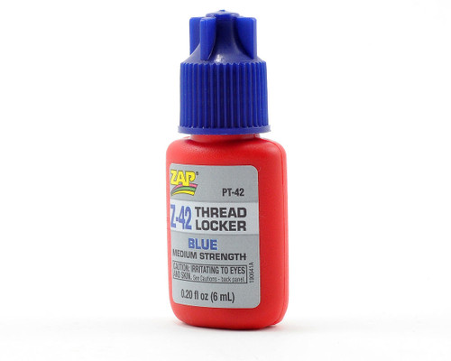 Zap Z-42 Blue Thread Locker 0.2oz Bottle