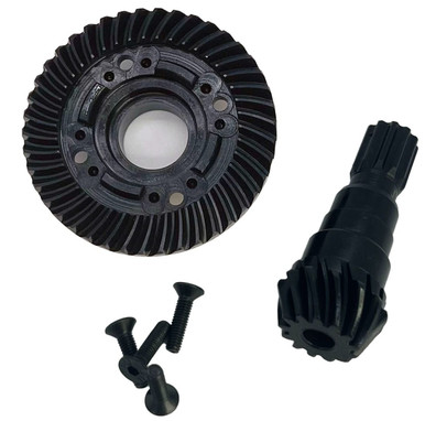 PHB5245 POWER HOBBY42t / 13t Steel Helical Diff Ring / Pinion Front Gear FOR Traxxas X-Maxx