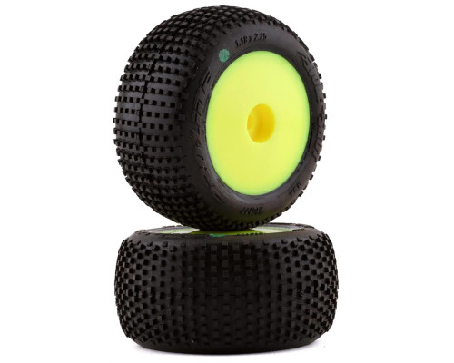Proline Hole Shot Mini-T 2.0 Tires Mounted Yellow Wheels F/R