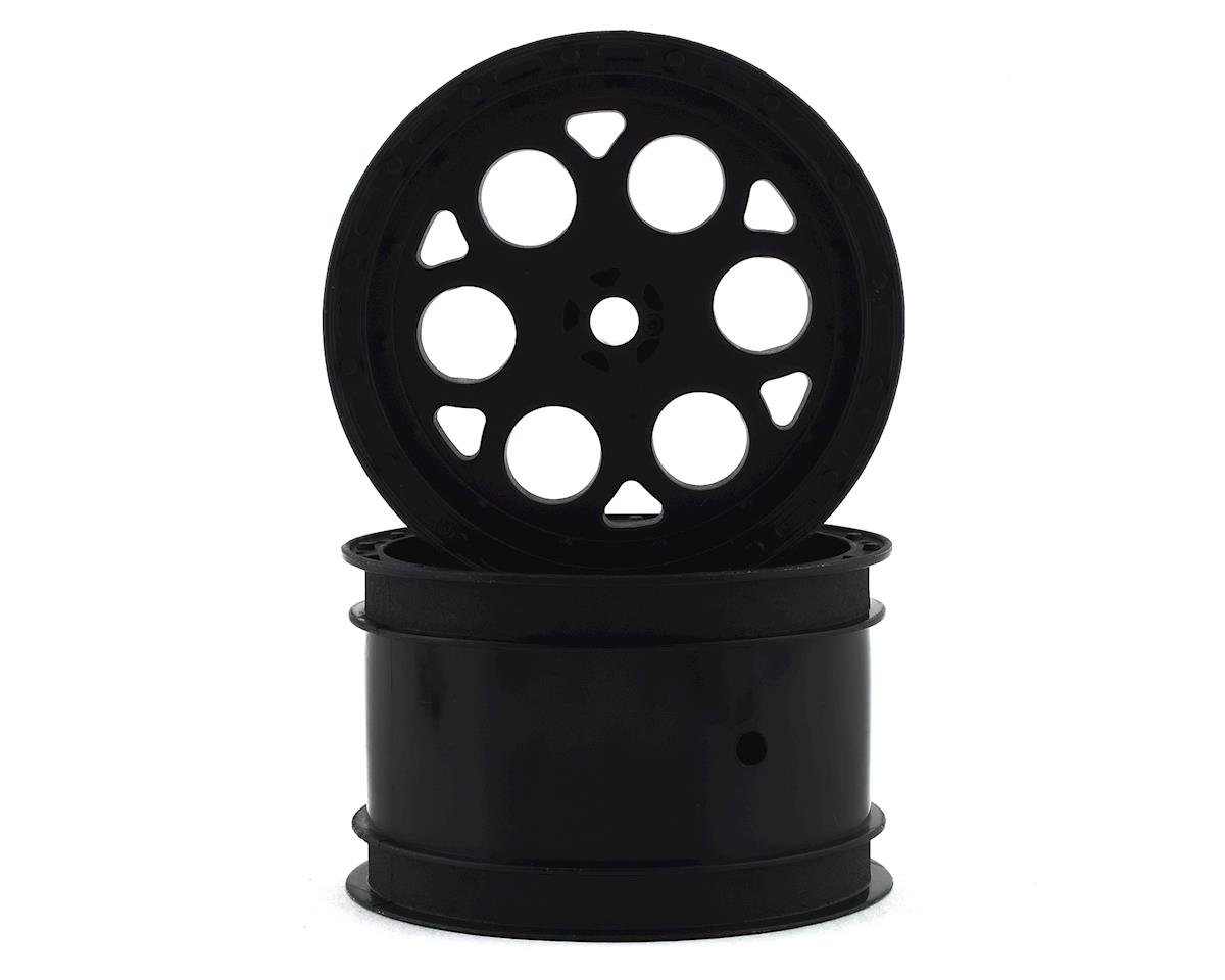 Pro-Line Showtime 2.2" Sprint Car 12mm Hex Rear Black Wheels for Dirt Oval, PRO278303