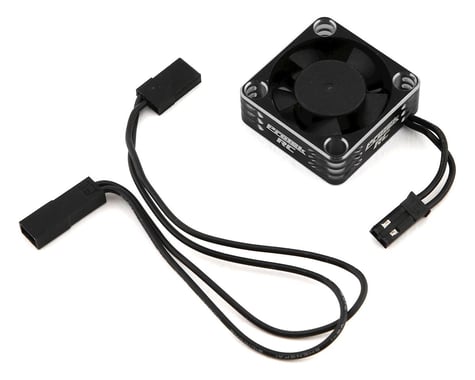 30x30x10mm Aluminum High Speed HV Cooling Fan (Silver/Black) PTK-2111