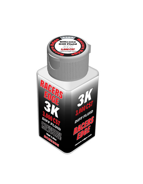 Racers Edge 3,000cSt 70ml 2.36oz Pure Silicone Diff Fluid