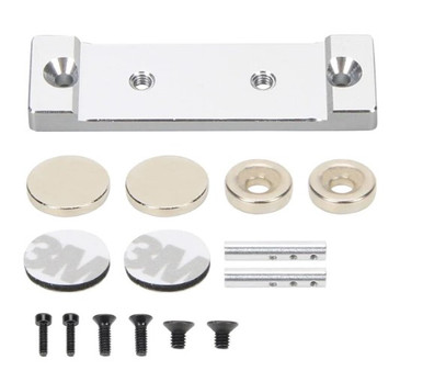 RCAWDSCX2509S RCAWD Magnetic Body Mount Compatible with SCX24 - Silver