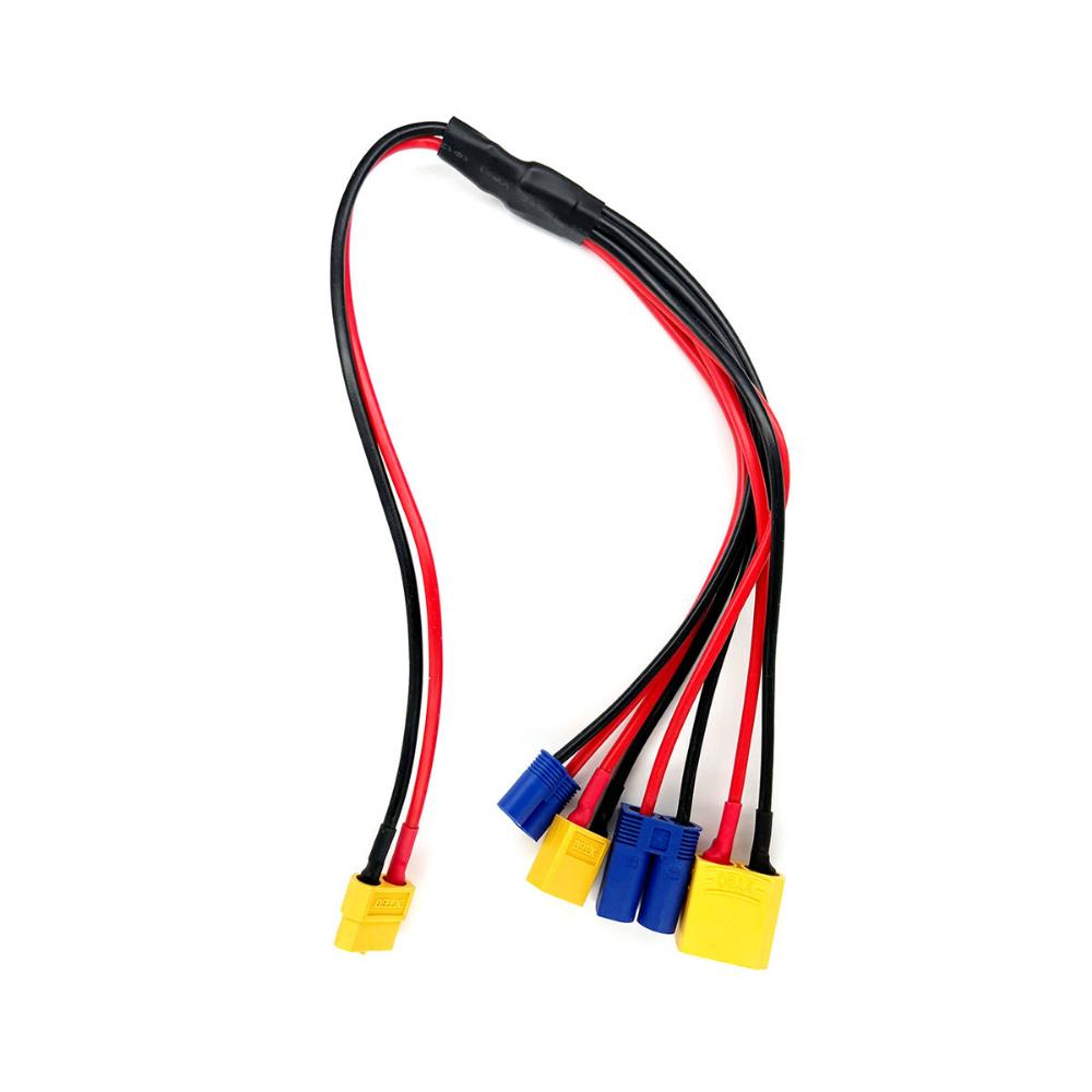 Racers Edge 1688 4-Function Charge Adapter to F XT60 (XT60, XT90, EC3, EC5) (1688)