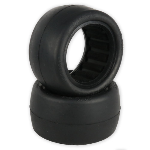 Raw Speed RC Slick 2.2" 1/10 Rear Buggy Tires (2) (Super Soft)
