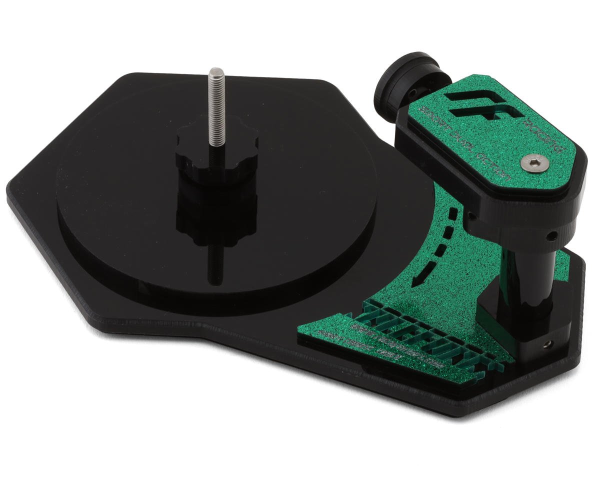 Raceform RC Lazer 1/10 Short Course Truck Tire Gluing Jig w/1/8 Buggy Conversion (Limited Edition Bling Series)