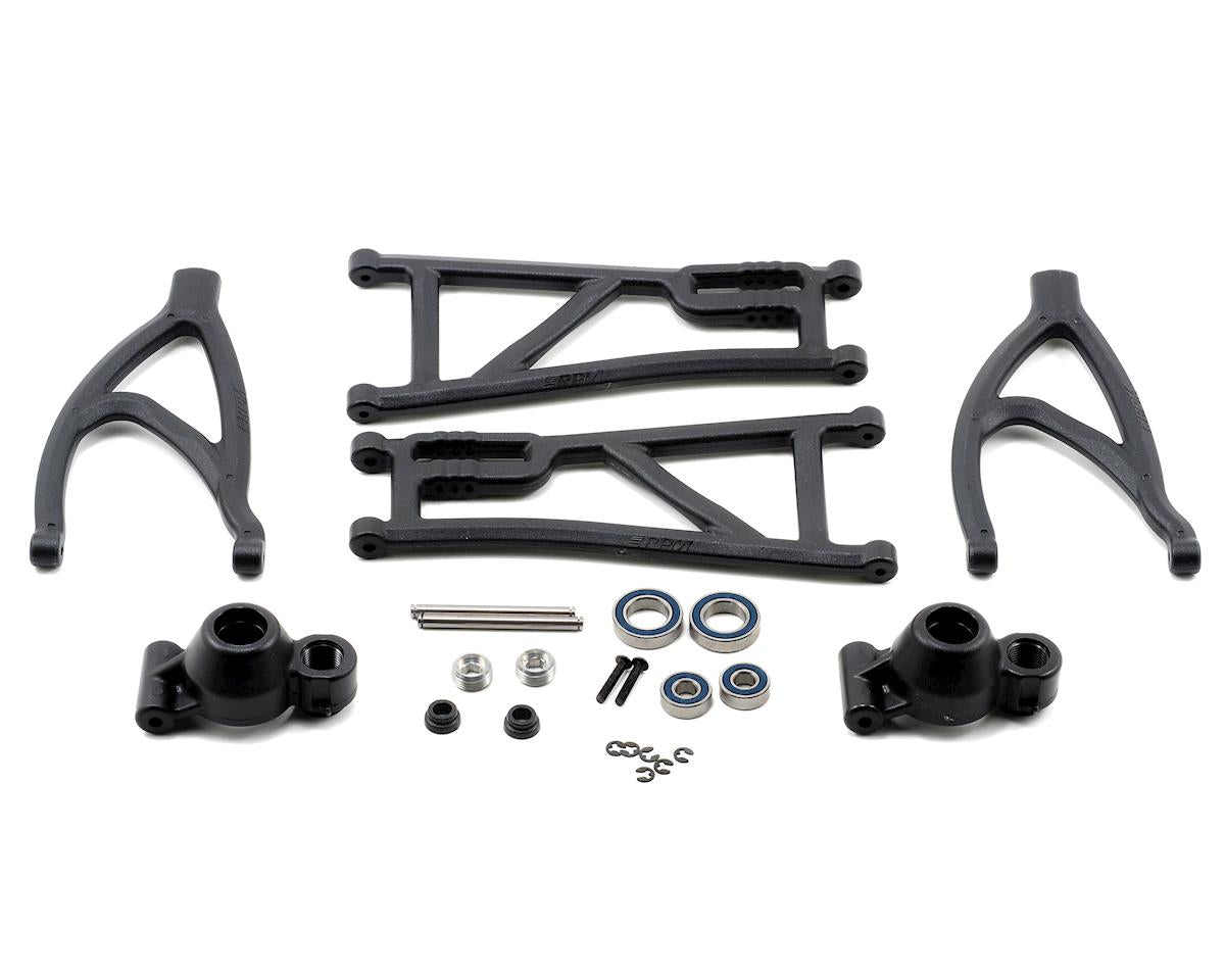 RPM True-Track Rear A-Arm Conversion Kit for Traxxas Revo (Black)