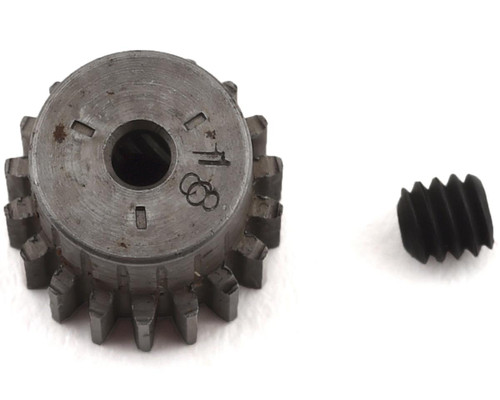 Robinson Racing 1818 Hard Blackened Steel Mini Pinion 2mm, .5 Mod 18T