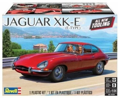 Revell USA 4509 1/24 Jaguar XK-E (E-Type) Coupe