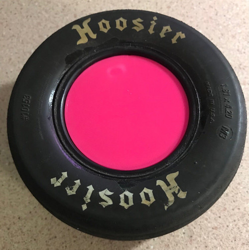 Racin Dots DE Speedway Wheel Dot, No Hole, Hot Pink
