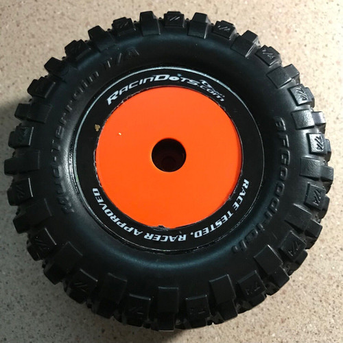 Racin Dots Traxxas Split Spoke Wheel Dot, Orange