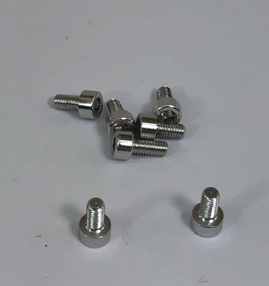 SCREWALUM3X6SIL-7 Graves RC 7075 Aluminum Socket Screw M3x6mm, Silver 8pc