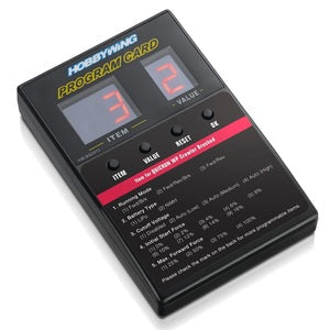 Hobby wing LED Program Card