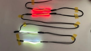 Flexstrip - Flexible LED Optics Light kit. 2 x White and 2 x Red