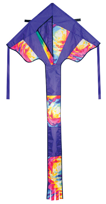 Skydog Tie-Dye Best Flier Kite, 33"