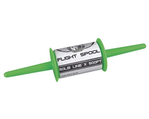 Skydog Flight Spool, Plastic, w/ 50# - 500' of Line